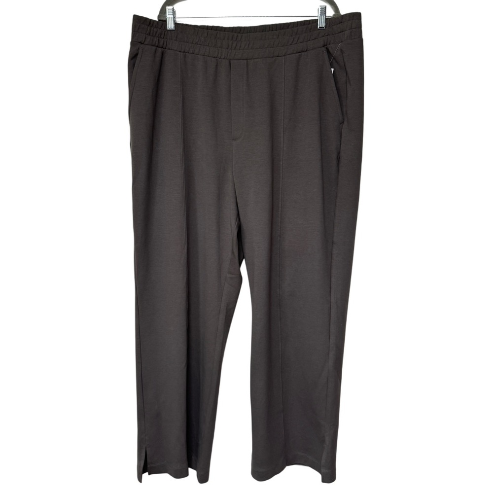 {Old Navy} "Dynamic Fleece High Rise Wide Leg Breathable in Temple Stone" Pants - Picture 8 of 8